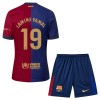 FC Barcelona Lamine Yamal 19 Børn Hjemme 2024-25 - Fodboldtrøjer (S/S)